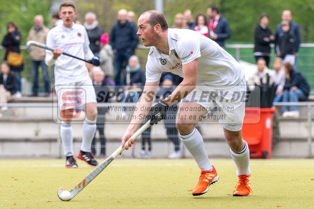SFE_20230429_0044 | 1. Bundesliga Hockey Herren Rot-Weiss Köln - Crefelder HTC am 29.04.2023 in Köln (KTHC Stadion Rot-Weiss Köln Tennis and Hockey Club), Photo: Stephan Fehrmann 2023 (Sports-Gallery),Ehling Jonathan ( Crefelder HTC #22 )
