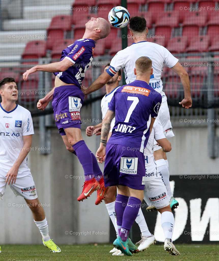 A_LUI_25022024_08 | SPORT,FUSSBALL, ADMIRAL BUNDESLIGA AUSTRIA KLAGENFURT - BLAU WEISS LINZ 25.02.2024 IM BILD :NICOLAS WIMMER  (KLAGENFURT) FOTO:FOTOLUIMW