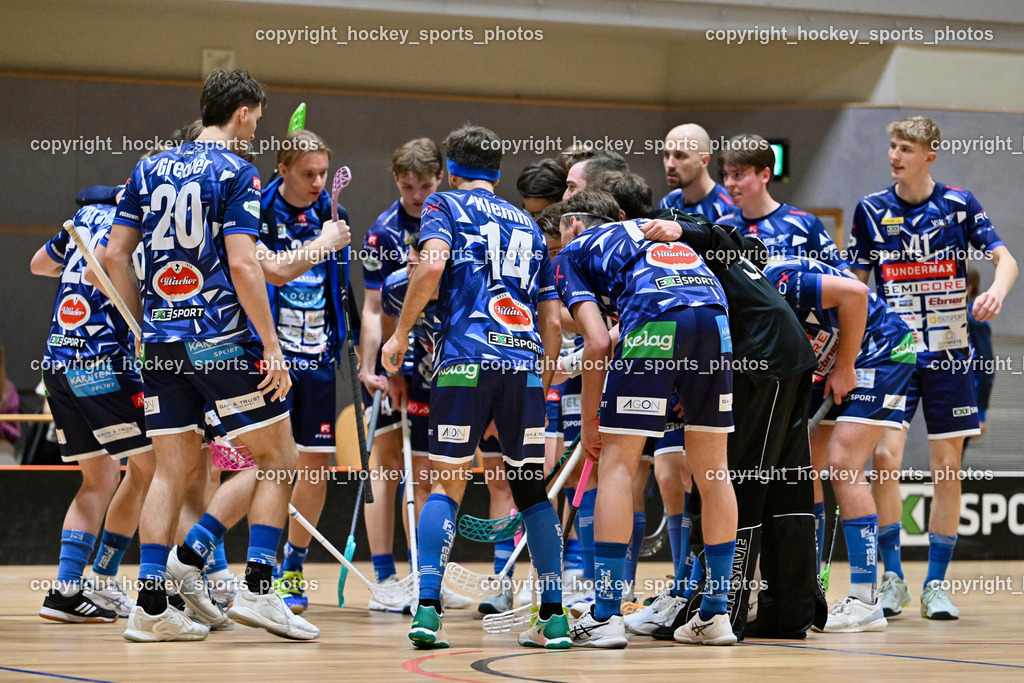 KAC Floorball vs. VSV Unihockey | VSV Unihockey Mannschaft, KAC Floorball vs. VSV Unihockey, KAC Floorball vs. VSV Unihockey am 21.03.2026 in Klagenfurt (Ballspielhalle Waidmannsdorf), Austria, (Photo by Bernd Stefan)