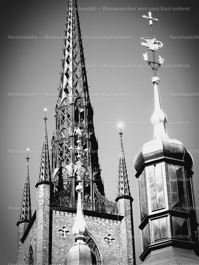 Riddarholmen | die charakteristische Turmspitze der Kirche Riddarholmen Stockholm - Realisiert mit Pictrs.com