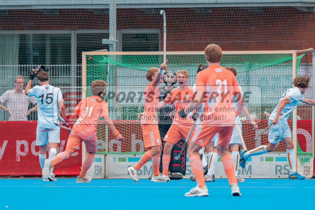 HK_20230715_102311 | Euro Hockey MU18 SF1 Belgium vs Netherlands  Championship Girls &amp; Boys am 15.7.2023 CHTC , Krefeld ,