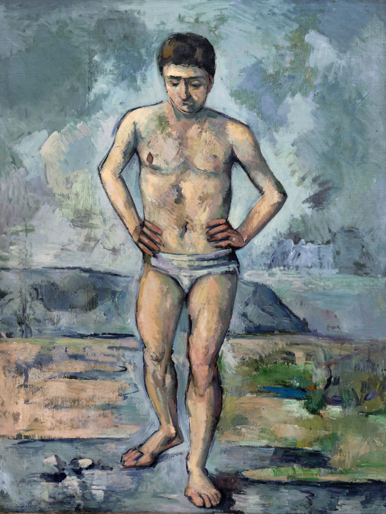 2502015 - Paul Cézanne - Badender | Moderne Wandbilder auf Leinwand, Acylglas, Alu-Dibond oder als Poster. Tauchen Sie ein in die Welt KI-generierter Kunstwerke - entdecken Sie hochwertige Kunstdrucke unserer Gemälde, Illustrationen und fotorealistischen Motive.