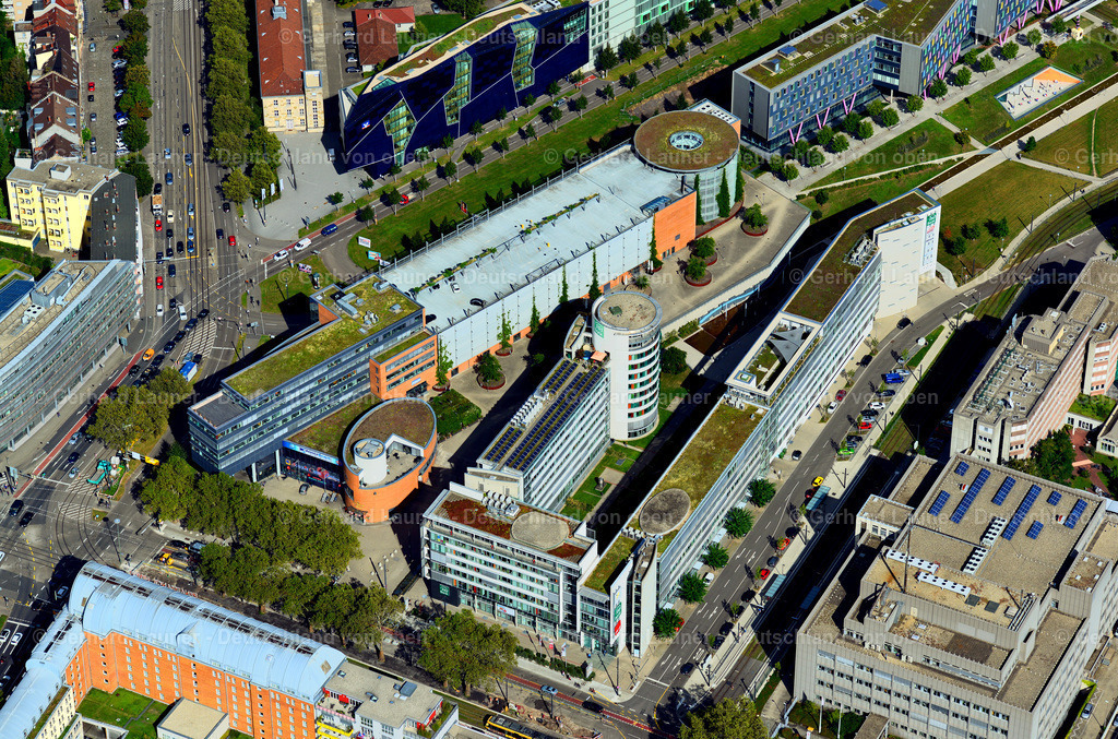3390603 | Büro- Geschäftshäuser und Eikaufszentrum an der Ludwig-Erhard-Allee, Karlsruhe