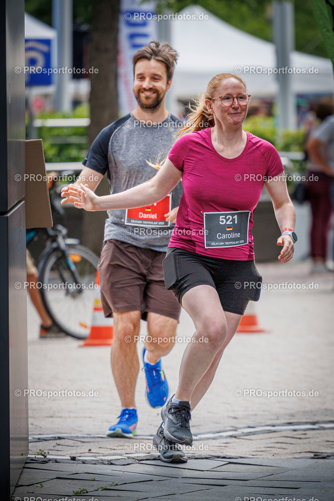 KölnTurm Treppenlauf; Köln, 03.08.2025 | Impressionen vom KölnTurm Treppenlauf am 03.08.2025 in Köln (Nordrhein-Westfalen). 