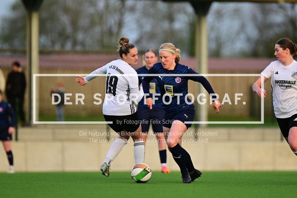 Fußball I Frauen I Saison 2024-2025 I Oberliga Niedersachsen I 20. Spieltag I SV Ahlerstedt-Ottendorf - DJK-SV Bunnen I 71912 | Der Sportfotograf. - Realisiert mit Pictrs.com