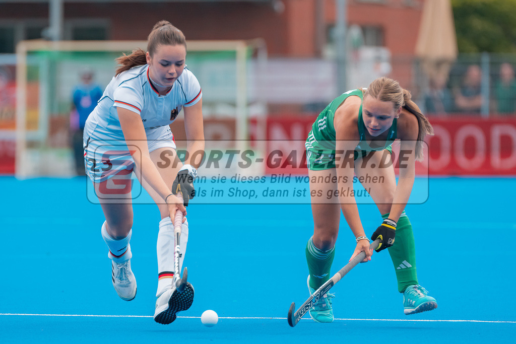 HK_20230713_102118 | Euro Hockey WU18 Germany vs Ireland Championship Girls &amp; Boys am 13.7.2023 CHTC , Krefeld ,