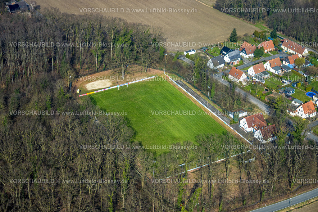 Hamm240306820 | Luftbild, Alter Sportplatz Papenloh Am Sportplatz, Fußballstadion Sportverein Westfalia Rhynern e.V., Wohngebiet, Stadtbezirk Rhynern, Hamm, Ruhrgebiet, Nordrhein-Westfalen, Deutschland