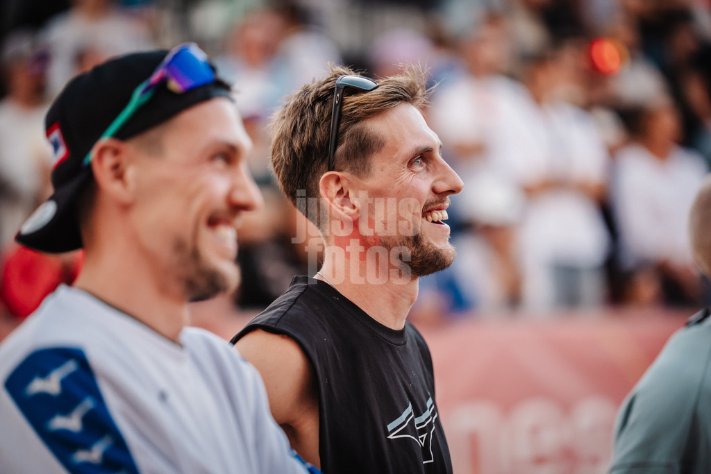 Beachvolleyball | Männer | Deutsche Meisterschaften 2025 Timmendorfer Strand | 05.09.2025 | Bennet Poniewaz wird verabschiedet Karriereende Verabschiedung