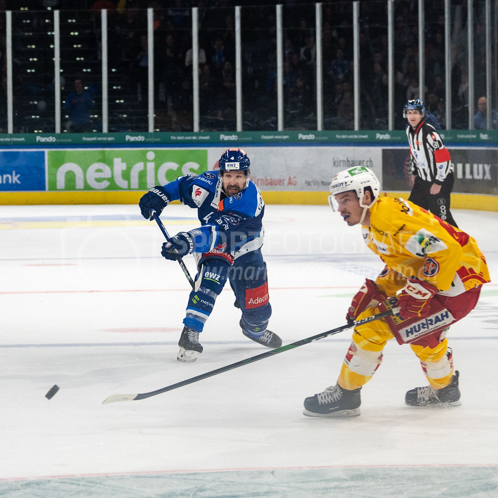 Playoffs: ZSC Lions - EHC Biel-Bienne | 04.04.2022, Zurich, Hallenstadion, Playoffs: ZSC Lions - EHC Biel-Bienne, #4 Patrick Geering (ZSC). - Realisiert mit Pictrs.com