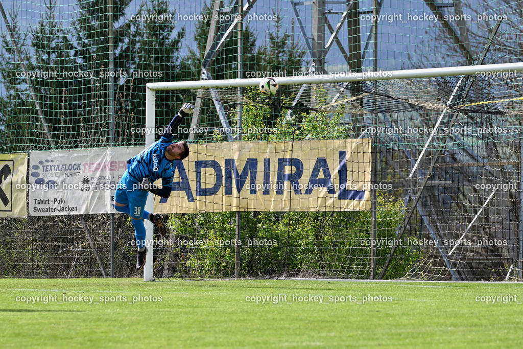 FC Faakersee vs. FC Dölsach | #38 Michael Lessiak FC Faakersee, Tor FC Dölsach, FC Faakersee vs. FC Dölsach, FC Faakersee vs. FC Dölsach am 20.04.2025 in Finkenstein (Sportplatz Finkenstein), Austria, (Photo by Bernd Stefan)