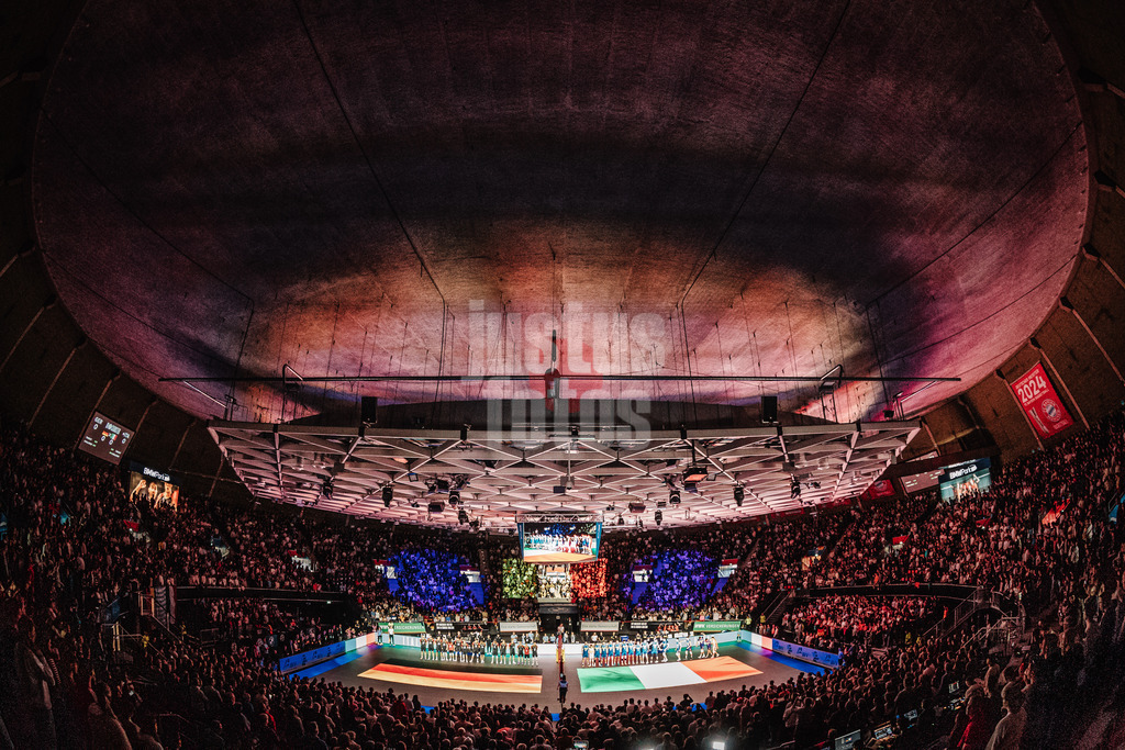 Volleyball | Männer | Testspiel | Deutschland vs. Italien | 26.05.2025 | Der Ausverkaufte BMW Park Nationalhymne Italien