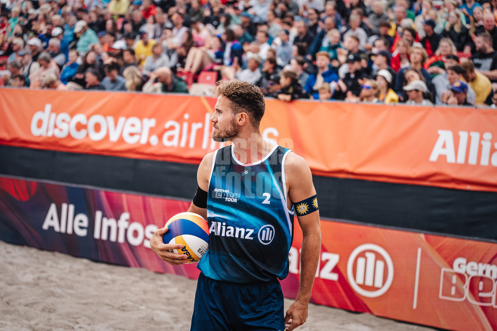 Beachvolleyball | Männer | Allianz German Beach Tour 2024 | Tourstop Kühlungsborn 2 | 18.08.2024 | Jonas Sagstetter