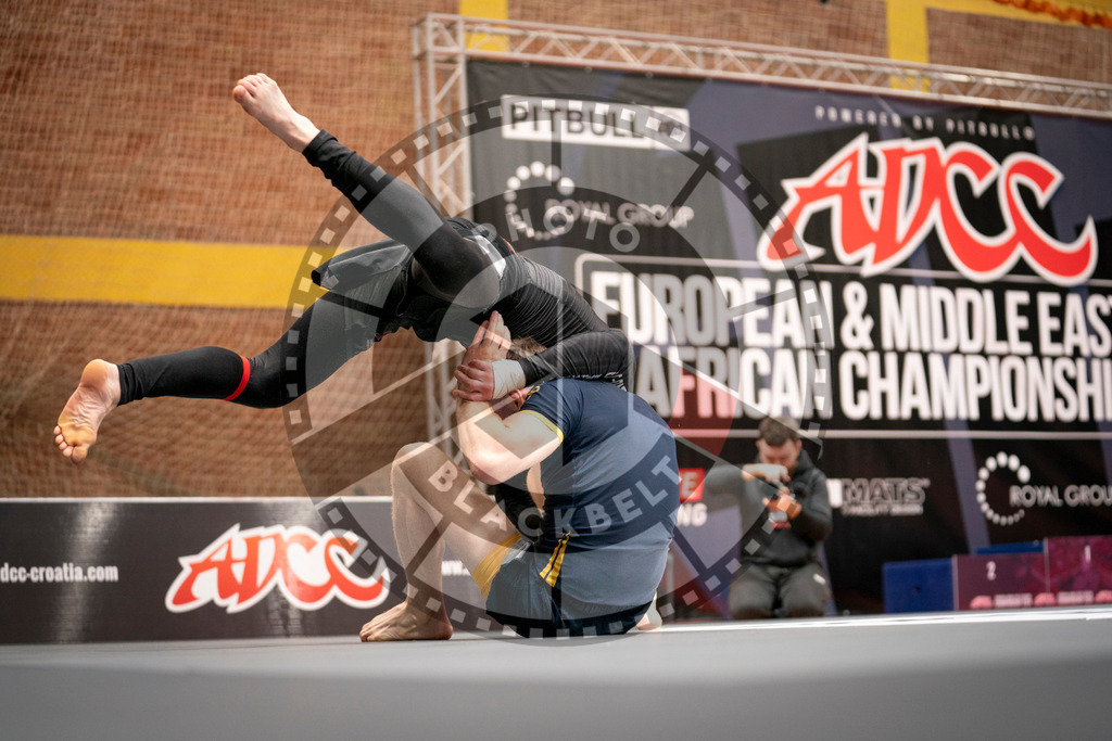 20240217PBB03503 | Fighters compete during the ADCC European, Middle Eastern and African Championship in Zagreb, Croatia, on February 17, 2024.