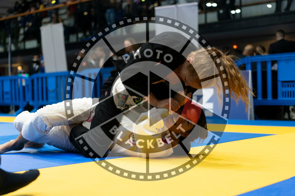 20240119PBB3382 | Fighters compete during the IBJJF European Championship in Paris, France, on January 19, 2024.