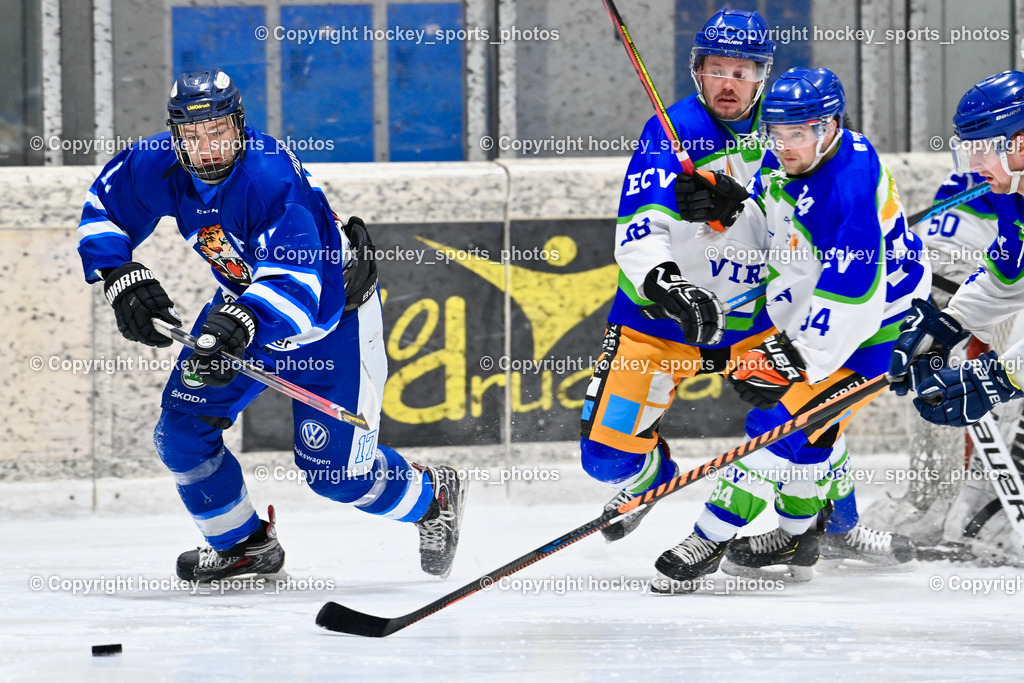 EC Tigers Paternion vs. EC Virgen 12.2.2023 | #17 Kleindienst Martin, #94 Gasser Stefan, #88 Wurnitsch Marcel 
