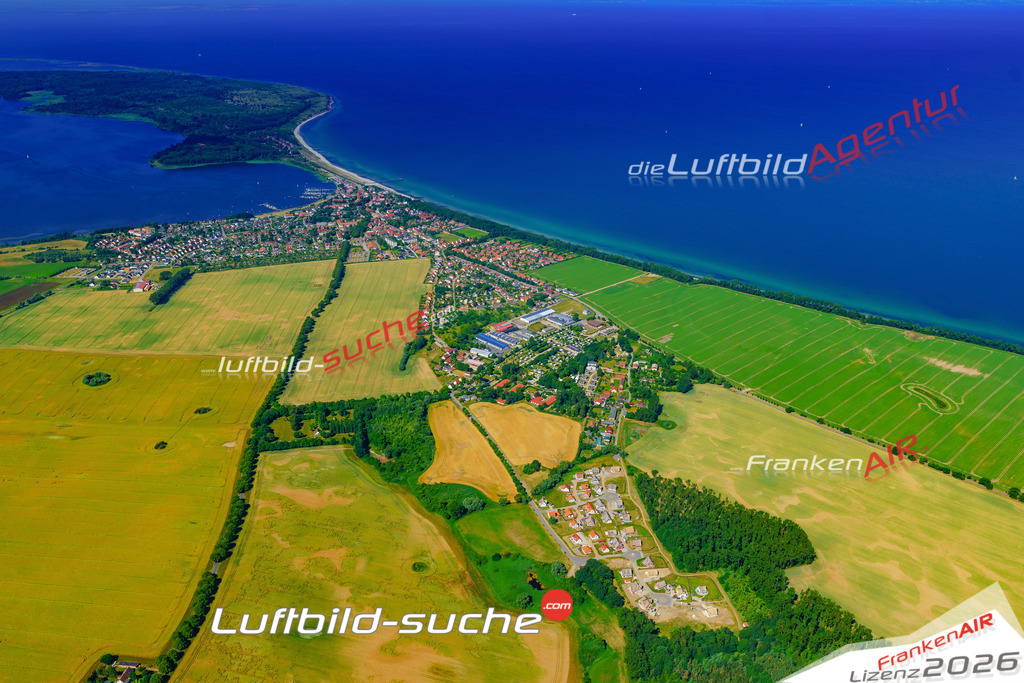 Das Luftbild der Stadt Rerik wurde 2018 vom Flugzeug heraus erstellt (keine Drohne) Aufnahmehöhe ca.400 Meter- hohe Auflösung für beste Druck-Qualität