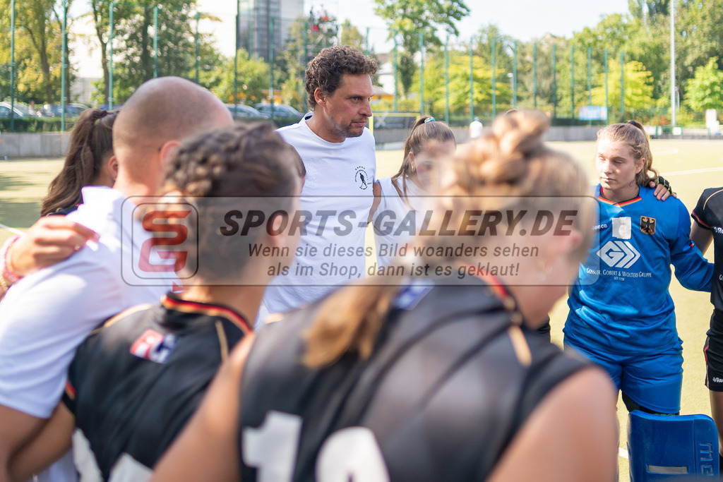 HK_20230823_902669 | 4 Nations Tournament Spiel um Platz 1 ( WU21 ) Germany - Spanien am 23.8.2023 DHC Düsseldorf, Düsseldorf ,