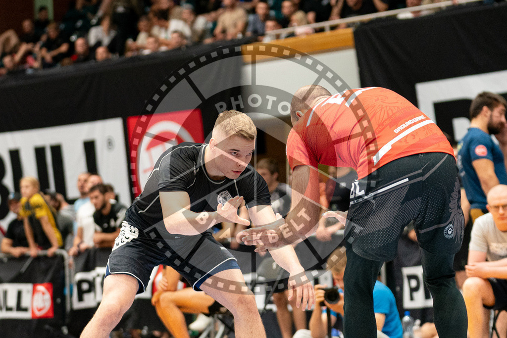 20230916PBB3379 | Fighters compete during the grappling tournement ADCC Trials (European, Middle East and African Championship) in Warsaw, Poland, on September 16, 2023.