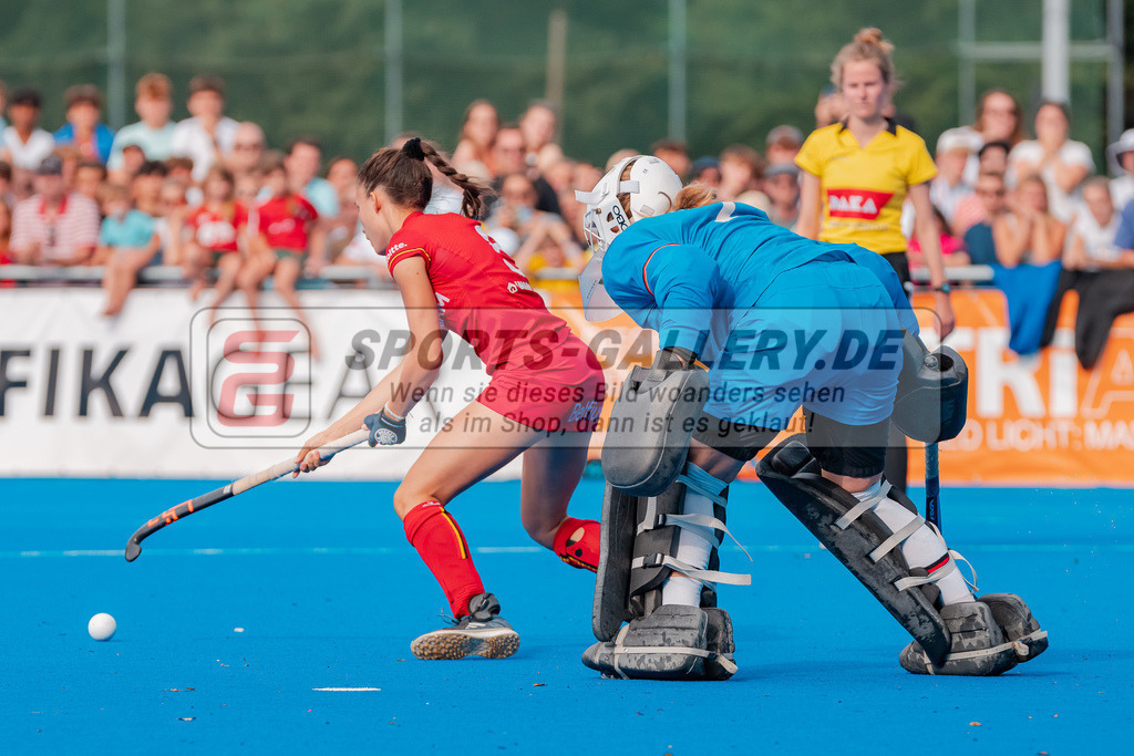 HK_20230716_103092 | Euro Hockey WU18 Girls Finale Belgium vs Germany Championship Girls &amp; Boys am 16.7.2023 CHTC , Krefeld ,