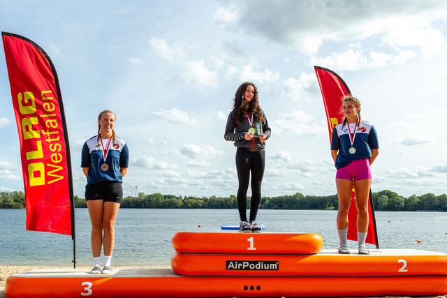 DLRG, Rettungssport, Beach- & Oceanevents, Landesmeisterschaften Freiwasser Rettungssport NRW 2025 14.09.2025 | Kalkar-Wissel, Deutschland - September, 14: Landesmeisterschaften Freiwasser Rettungssport NRW 2025 (Foto: Benedikt Lang (DLRG)) - Realisiert mit Pictrs.com