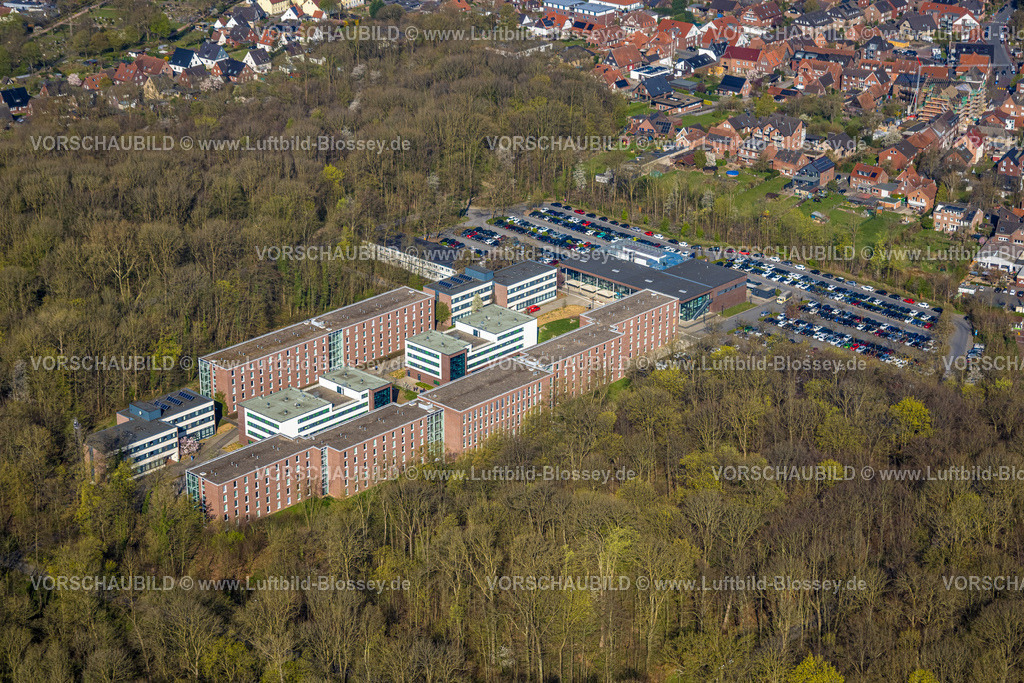 Nordkirchen250400994 | Luftbild, Hochschule für Finanzen NRW, am Schloss Nordkirchen, Nordkirchen, Münsterland, Nordrhein-Westfalen, Deutschland