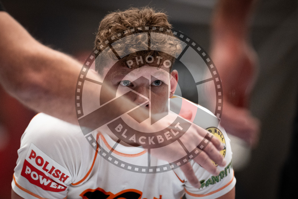 20250906PBB0108 | Fighters compete during the ADCC European Trials  competition in Warsaw, Poland, on September 6, 2025.