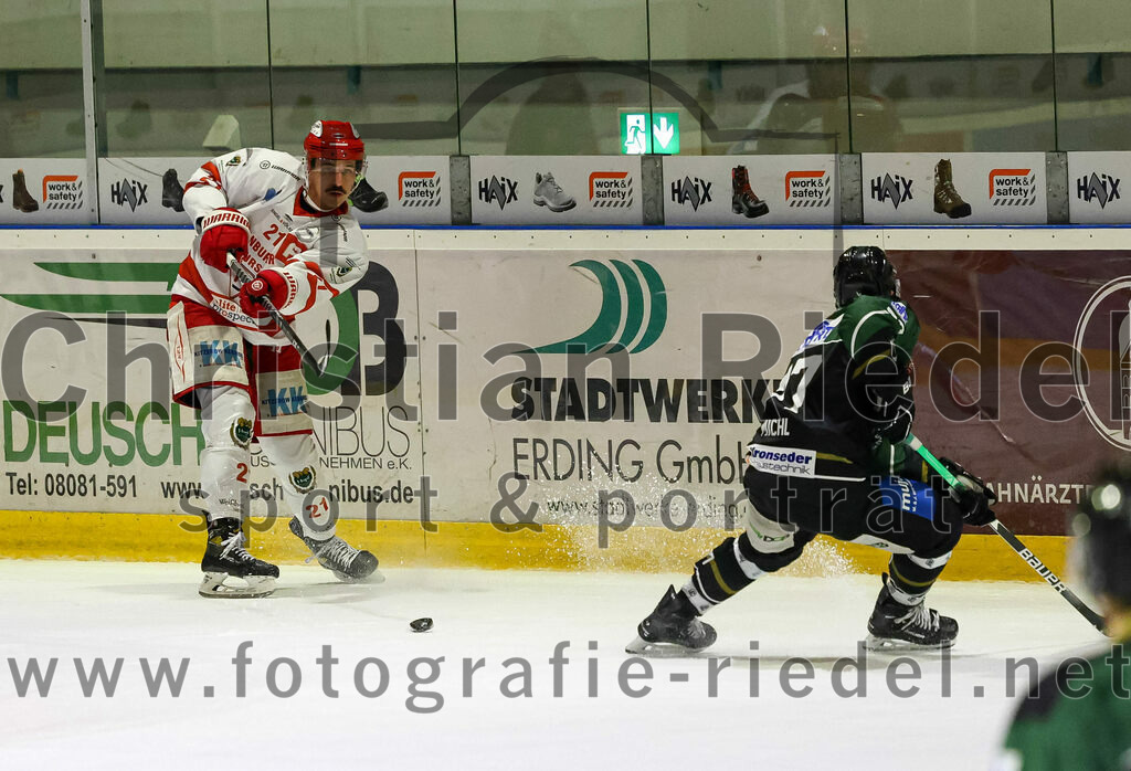 2023-03-10_057_TSV_Erding_gegen_TEV_Miesbach | Erding, Deutschland, 10.03.2023:
Eishockey, Bayernliga Playoffs 2022 / 2023, Halbfinale, TSV Erding gegen TEV Miesbach, Endergebnis: 2:0

Foto: Christian Riedel / fotografie-riedel.net
