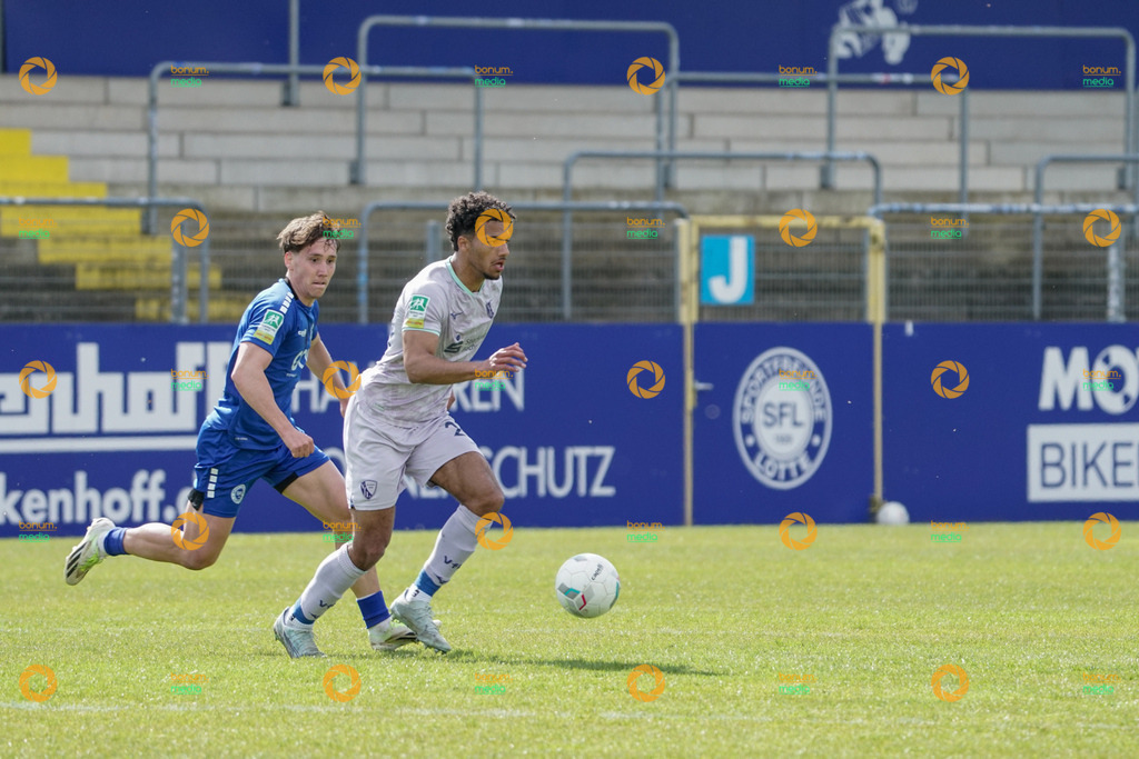 VfL Sportsfreunde Lotte vs. VfL Bochum II U23 - Regionalliga West - 28. Spieltag 2026 | Jonas Kehl, 2Jonathan Akaegbobi, 24 - Realisiert mit Pictrs.com