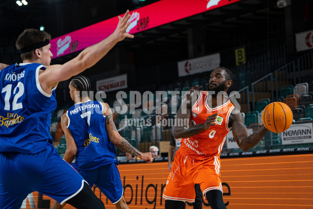 Basketball I Herren I Saison 2025-2026 I 2. Bundesliga ProB Nord I 23. Spieltag I RASTA Vechta II - EN Baskets Schwelm I 7888 | Aula Maarufu Sumbry (0, RASTA Vechta II) - Realisiert mit Pictrs.com