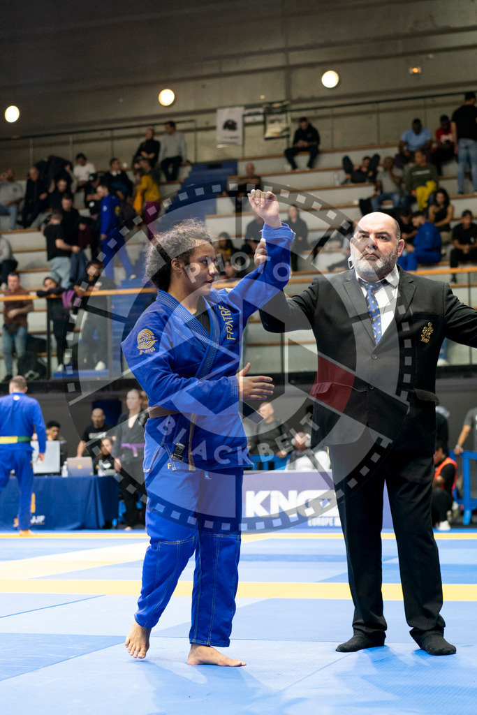 20240124PBB04721 | Fighters compete during the second day of the IBJJF European Championship in Paris, France, on January 24, 2024.