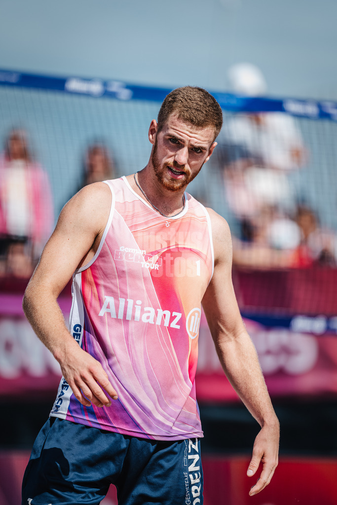 Beachvolleyball | Männer | Allianz German Beach Tour 2024 | Tourstop Kühlungsborn | 10.08.2024 | Luis Henrichs