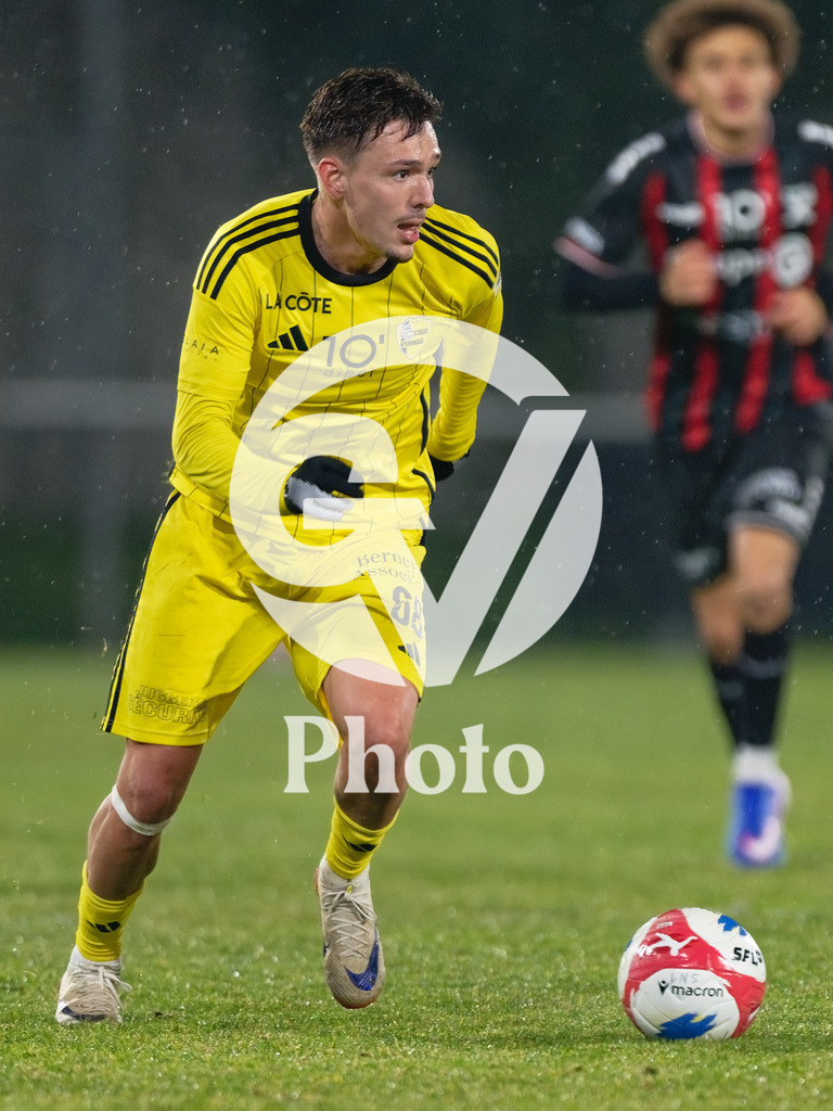 dieci Challenge League - FC Stade Nyonnais v Neuchatel Xamax FCS |  during the dieci Challenge League match between FC Stade Nyonnais and Neuchatel Xamax FCS at Centre sportif de Colovray in Nyon, Switzerland
