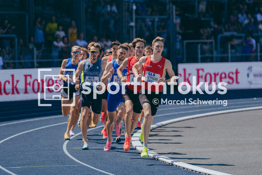 Deutsche Meisterschaften der Frauen und Männer 2026 | Luis Heymann, LG Brillux Münster, 1500-Meter-Lauf, Halbfinale, Deutsche Meisterschaften der Frauen und Männer 2026, Lohrheidestadion Bochum-Wattenscheid, 25.07.2026. Foto: Marcel Schwering / sportimfokus - Realisiert mit Pictrs.com