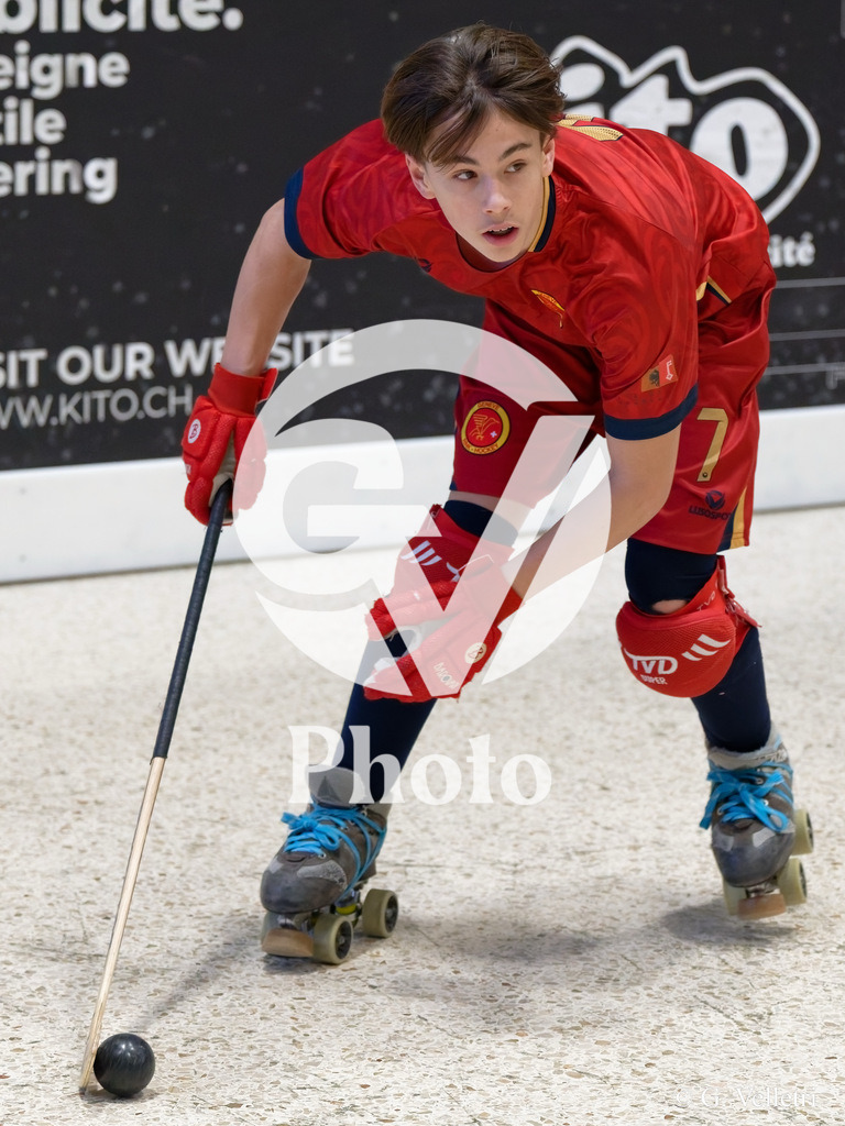 U17  - Geneve RHC B v Geneve RHC A  |  during the U17  match between Geneve RHC B and Geneve RHC A  at Centre sportif de la queue d'arve in Geneve, Switzerland