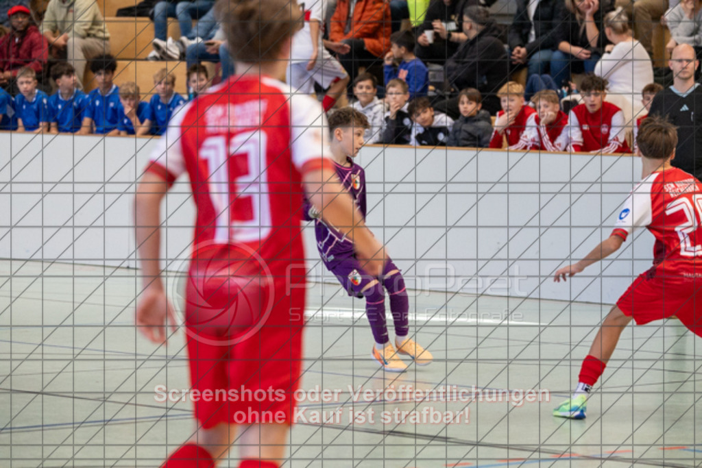 20251213_103736_0090 | FC Augsburg - SGM Do/Rei U1427. internationaler Prinzing Junior Cup in der Donzdorfer Lautertalhalle - 13.12.2025,Foto: PhotoPeet-Sportfotografie/Peter Harich