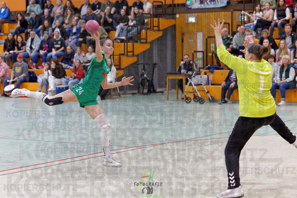 2024-10-19_325 | Jugendbundesliga B-Jugend weiblich; HSG Kleenheim/Langgöns - Longericher SC am 19.10.2024 in Oberkleen (Weidig-Halle) - Realisiert mit Pictrs.com