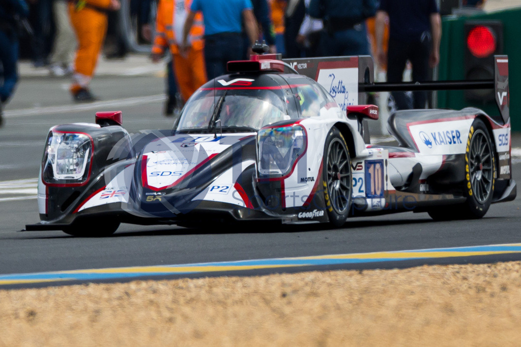 Trainproduction-20230610-2043 | LE MANS,FRANCE,10.Jun.23 - MOTORSPORTS - WEC, FIA World Endurance Championships, 24 Hours of Le Mans, Circuit de la Sarthe, race. Image shows Ryan Cullen (GBR), Gabriel Aubry (FRA) and Matthias Kaiser (LIE/Vector Sport). Photo: Trainproduction / Matthias Trinkl