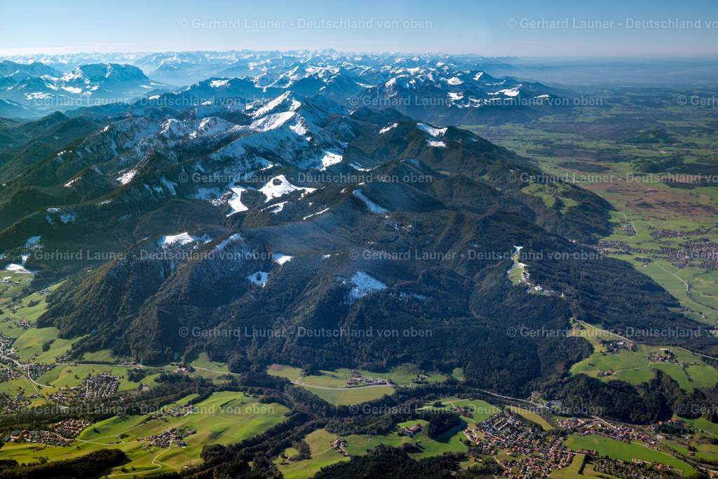 2991006 | Blick über die Chiemgauer Alpen von Siegsdorf In Richtung Grassau