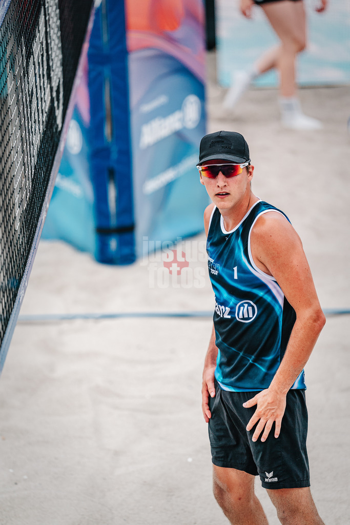 Beachvolleyball | Männer | Allianz German Beach Tour 2024 | Tourstop Kühlungsborn 2 | 15.08.2024 | Yannik Ahr