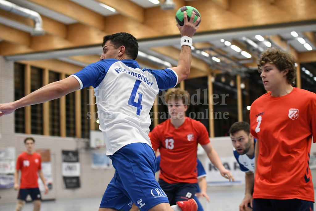 HC Deggendorf : ETSV 09 Landshut II | Valentin Lotos  (HC Deggendorf  #4) - Realisiert mit Pictrs.com