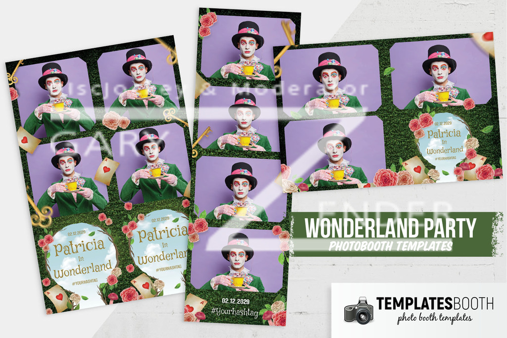 225-wonderland-party-photo-booth-template-cover | hl - Realisiert mit Pictrs.com