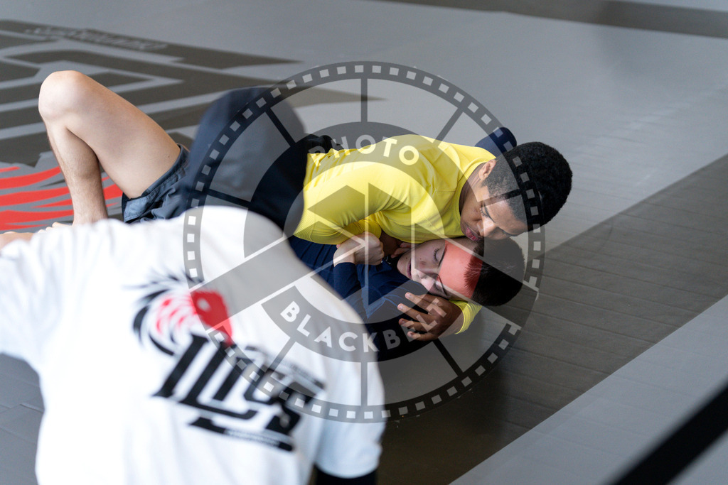 20240608PBB02742 | Fighters compete during the ILLCS VII summer edition luta livre competition in Hannover, Germany, on June 8, 2024.