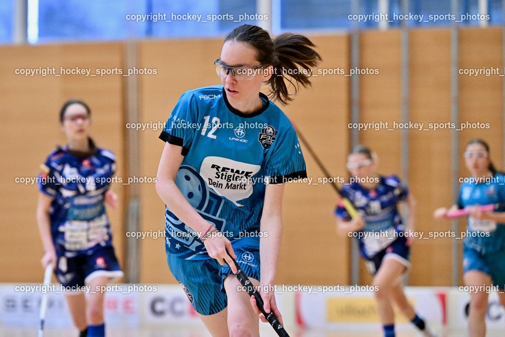 VSV Unihockey Damen vs. FCB München | #12 Stefanie Auerswald FCB München, VSV Unihockey Damen vs. FCB München, VSV Unihockey Damen vs. FCB München am 24.01.2026 in Villach (Ballspielhalle St. Martin), Austria, (Photo by Bernd Stefan)
