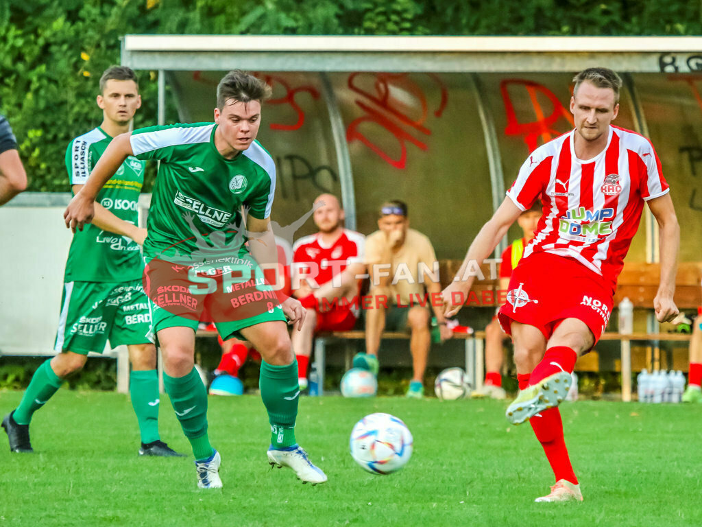 FC KAC - FC Lendorf Kärntner Liga | FC KAC - FC Lendorf am 26.08.2022 in Klagenfurt
(Sportplatz), AUSTRIA, (Photo by Ernst Krawagner sport-fan.at),  - Realisiert mit Pictrs.com