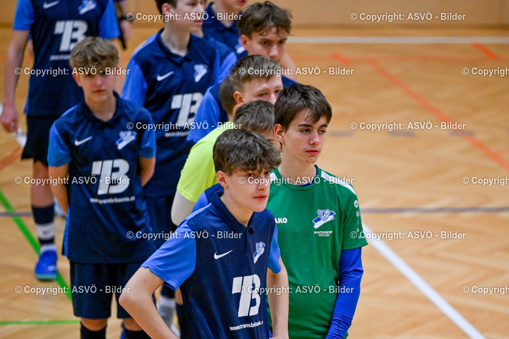ASVÖ_ Fussballturnier SV Gallneukirchen_ 07.02.2025-1 | 07.02.2025, Gallneukirchen, AUT, ASVÖ, Fussball Nachwuchs Hallenturnier 2025, SV Gallneukirchen im Bild Teilnehmer U 15©Harald Dostal / fodo.media - Realisiert mit Pictrs.com