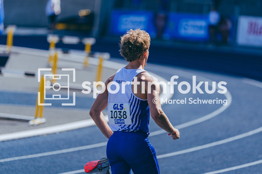 Deutsche Meisterschaften U20 / U16 2026 | Jan Emanuel Merheim, TuS Köln rrh., 1038, 800-Meter-Lauf, Deutsche Meisterschaften der U20 &amp; U16 2026, Lohrheidestadion Bochum-Wattenscheid, 11.07.2026. Foto: Marcel Schwering / sportimfokus - Realisiert mit Pictrs.com