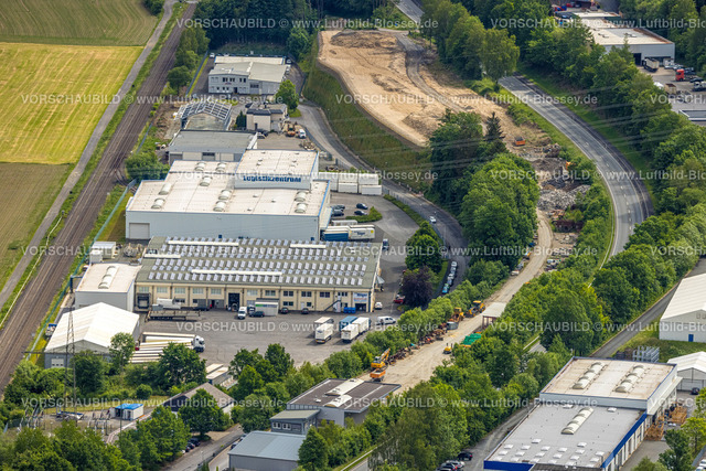 Meschede220601044 | Luftbild, Logistikzentrum Spedition Häger, Im Öhler, Velmede, Bestwig, Sauerland, Nordrhein-Westfalen, Deutschland