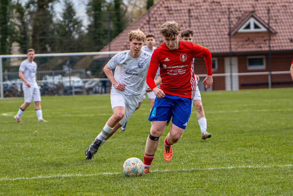 Fußball I Herren I Saison 2025-2026 I Halbfinale Kreispokal VEC I  BW Langförden - TV Dinklage II I 19207 | jns.sportfotos - Realisiert mit Pictrs.com