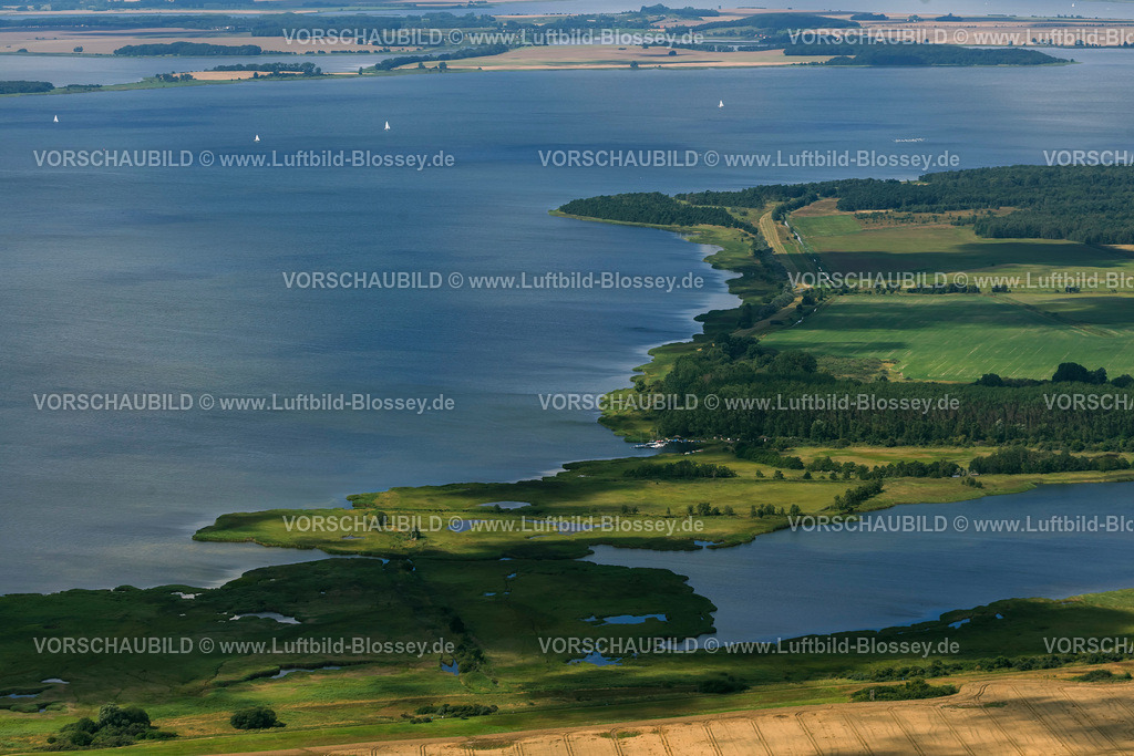 Ruegen12083114GloweRoterSee | Luftbild, Glowe, Insel Rügen, Mecklenburg-Vorpommern, Deutschland, Europa