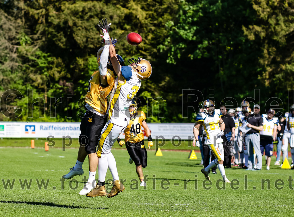 2022-05-14_084_Erding_Bulls_gegen_Munich_Cowboys_2 | Erding, Deutschland, 14.05.2022:
Fußball, Regionalliga 2022, 3. Spieltag, Erding Bulls gegen Munich Cowboys 2, Endergebnis: 20:30

Foto: Christian Riedel / fotografie-riedel.net